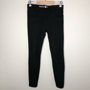 BETABRAND Black Skinny Dress Yoga Pants 4 Pocket Style Size Small Petite